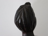 Houten sculptuur afrikaans figuur - afbeelding 4 van  5