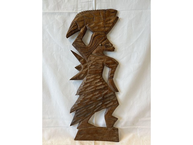 Houten sculptuur - afbeelding 1 van  3