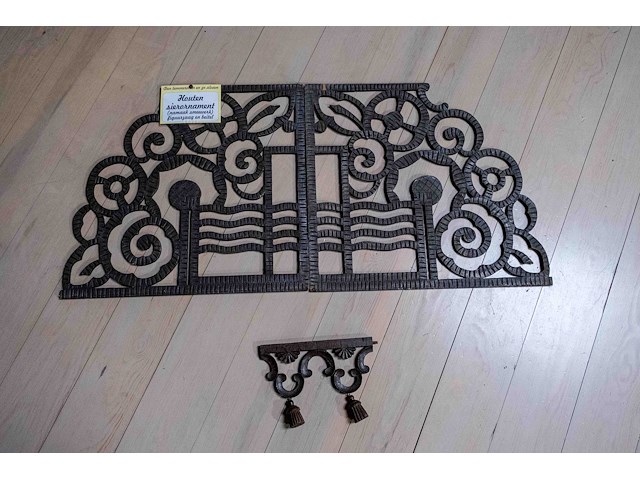 Houten sierornamenten - afbeelding 1 van  6