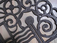 Houten sierornamenten - afbeelding 3 van  6