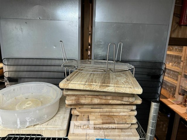 Houten snijplanken ±14 st - afbeelding 3 van  4