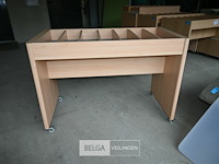 Houten sorteerkast op wielen - afbeelding 2 van  4