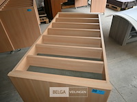 Houten sorteerkast op wielen - afbeelding 3 van  4