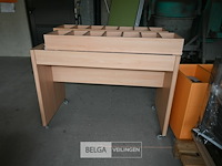 Houten sorteerkast op wielen - afbeelding 2 van  5