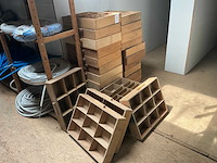 Houten sorteerlades (37x) - afbeelding 1 van  6