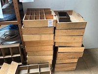 Houten sorteerlades (37x) - afbeelding 4 van  6
