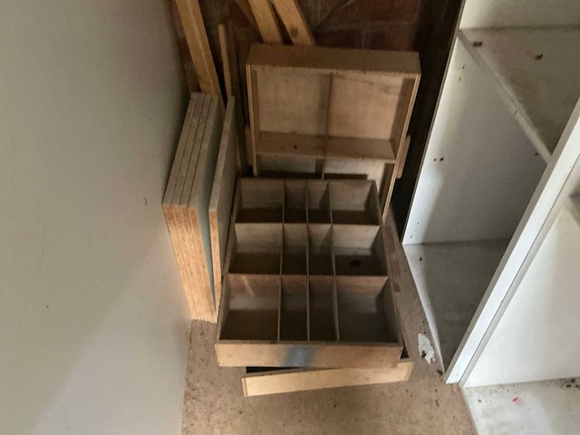 Houten sorteerlades (37x) - afbeelding 5 van  6