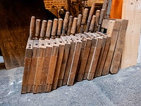 Houten spanvijzen 17 stuks - afbeelding 1 van  4
