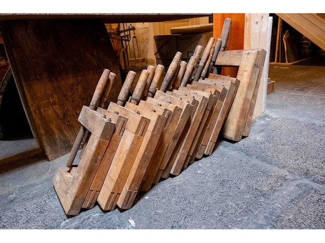 Houten spanvijzen 17 stuks - afbeelding 4 van  4