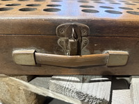 Houten speelbord onbekend spel - afbeelding 1 van  5