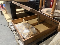 Houten speelbord onbekend spel - afbeelding 2 van  5