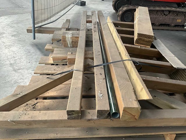 Houten speelconstructie / opstelling - afbeelding 1 van  5