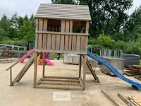 Houten speeltoren
