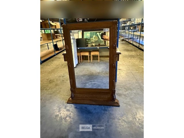 Houten spiegel - afbeelding 1 van  1