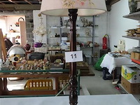 Houten staanlampje - afbeelding 1 van  3