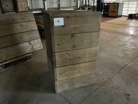 Houten statafel (5x) - afbeelding 1 van  4