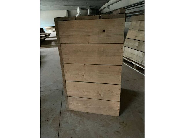 Houten statafel (5x) - afbeelding 2 van  4