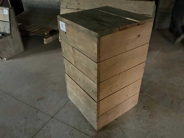 Houten statafel (5x) - afbeelding 2 van  6