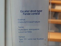 Houten steektrap showroom model - afbeelding 4 van  6