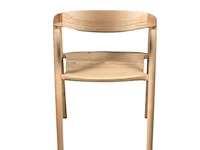 Houten stoel didi naturel in massief hout - afbeelding 4 van  5