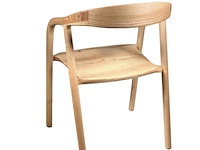 Houten stoel didi naturel in massief hout - afbeelding 5 van  5