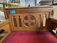 Houten stoel met armleuning - afbeelding 3 van  6