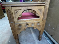 Houten stoel met armleuning - afbeelding 5 van  6