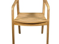 Houten stoel tirto in massief hout - afbeelding 2 van  5