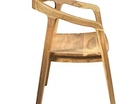 Houten stoel tirto in massief hout - afbeelding 4 van  5