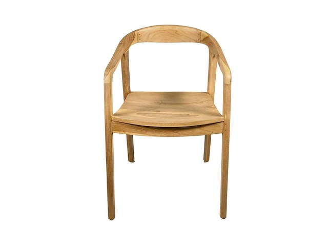 Houten stoel tirto in massief hout - afbeelding 2 van  5