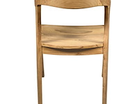 Houten stoel tirto in massief hout - afbeelding 3 van  5