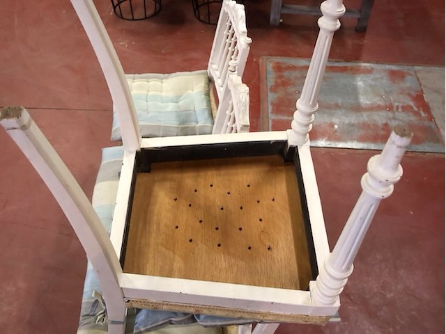 Houten stoel (x4) - afbeelding 6 van  6