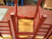 Houten stoel (x6) - afbeelding 6 van  6