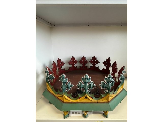 Houten tableau ( ornament ) - afbeelding 1 van  2