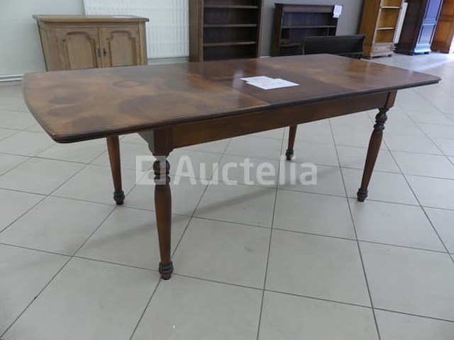 Houten tafel met geïntegreerde verlenging - afbeelding 3 van  4