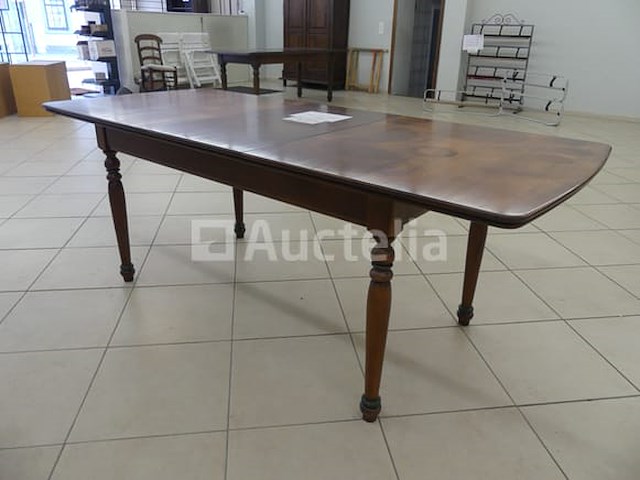 Houten tafel met geïntegreerde verlenging - afbeelding 4 van  4