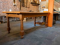 Houten tafel uitschuifbaar tot 3m - afbeelding 2 van  2
