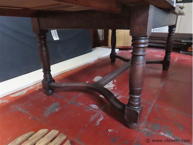 Houten tafel verlengbaar - afbeelding 3 van  5