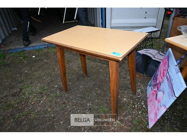Houten tafel - afbeelding 4 van  4