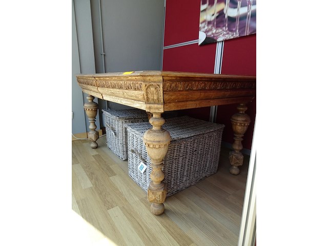 Houten tafel - afbeelding 3 van  4