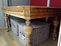 Houten tafel - afbeelding 3 van  4