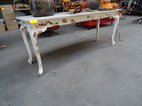 Houten tafel - afbeelding 1 van  3