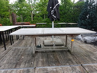 Houten tafel - afbeelding 1 van  3