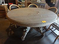 Houten tafel - afbeelding 1 van  3
