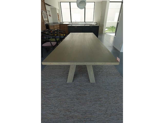 Houten tafel - afbeelding 2 van  4