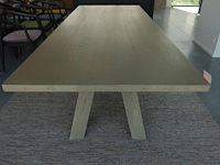 Houten tafel - afbeelding 2 van  4