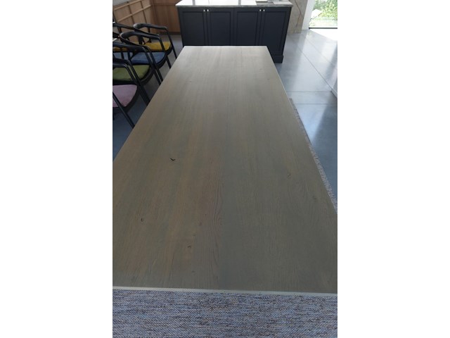 Houten tafel - afbeelding 3 van  4