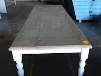 Houten tafel - afbeelding 3 van  6