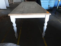 Houten tafel - afbeelding 4 van  6