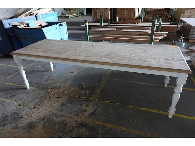 Houten tafel - afbeelding 5 van  6
